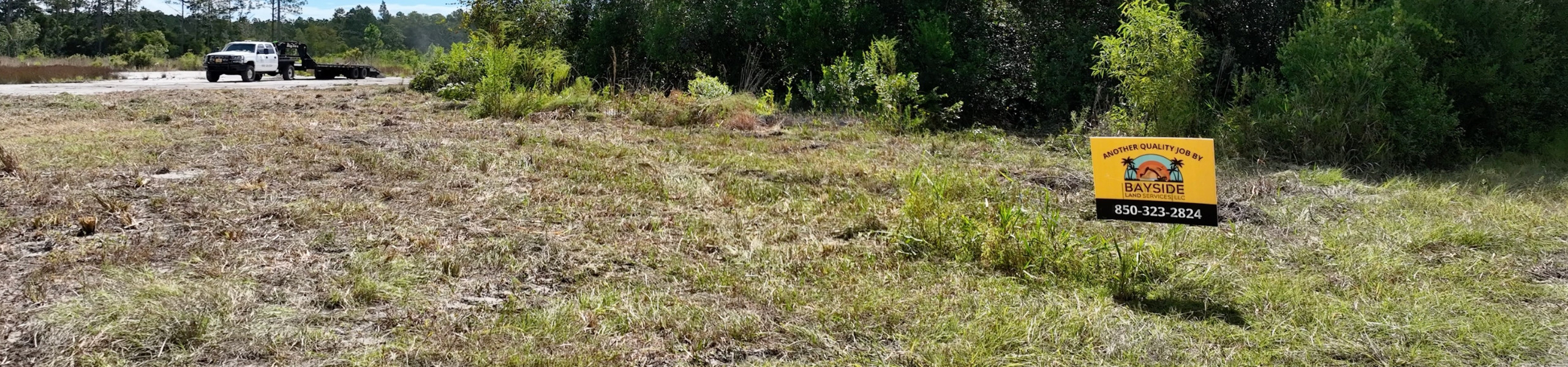 Bayside Land Services land clearing in Carrabelle Florida