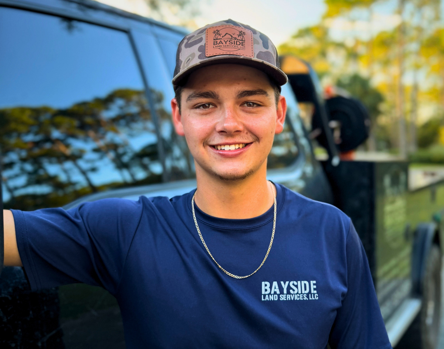 Taylen Kendrick owner of Bayside Land Services